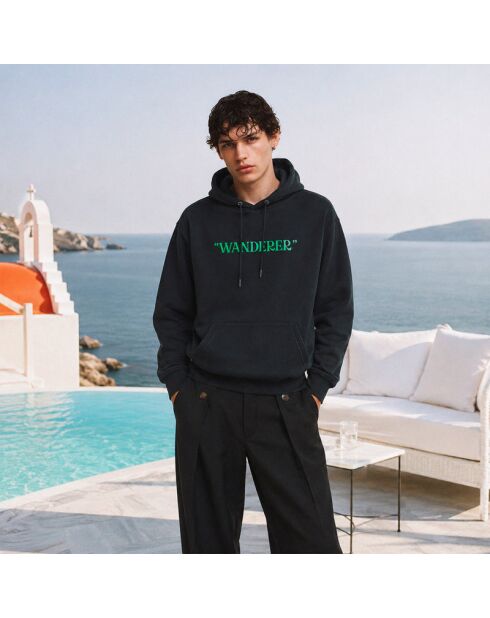 Hoodie Wanderer noir