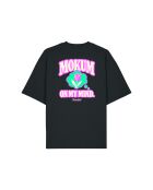 T-Shirt Boxy en coton Mokum noir