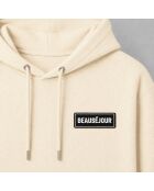 Hoodie basique Beauséjour crème