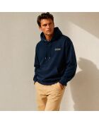 Hoodie basique Beauséjour bleu marine