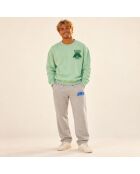 Sweatshirt en coton Amsterdam club vert