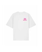 T-Shirt Boxy en coton Damsko blanc