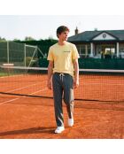 T-Shirt en coton Tennis society jaune