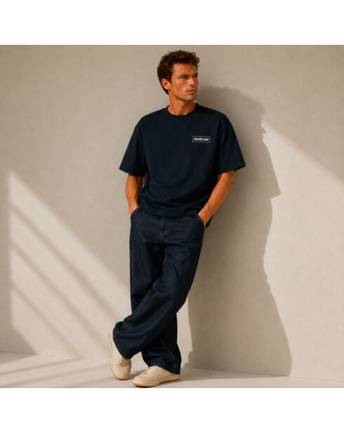 T-Shirt basique Beauséjour bleu marine