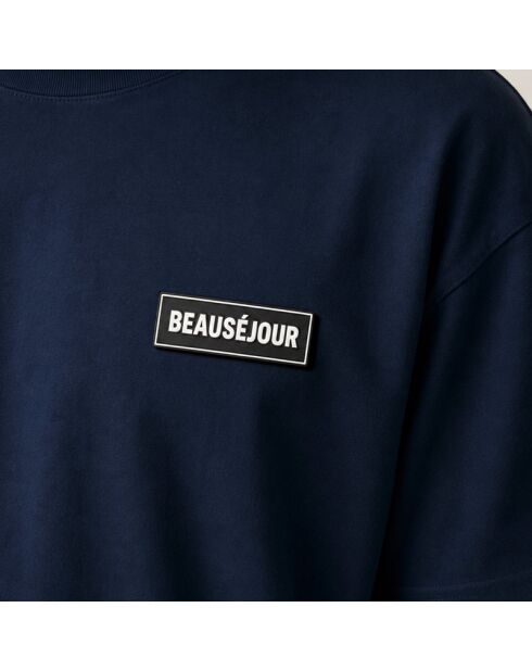 T-Shirt basique Beauséjour bleu marine