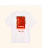 T-Shirt en coton Tennis society blanc