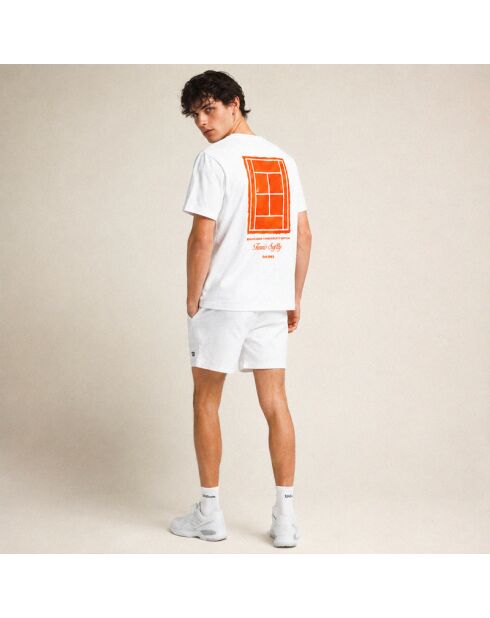 T-Shirt en coton Tennis society blanc