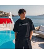 T-Shirt Boxy Wanderer noir