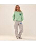 Sweatshirt en coton Amsterdam club vert
