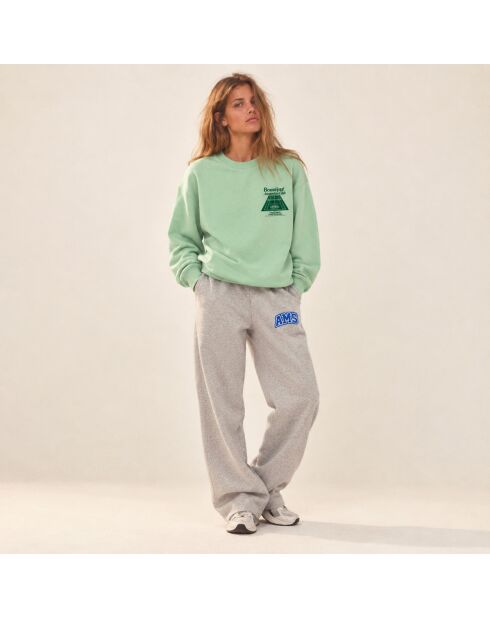 Sweatshirt en coton Amsterdam club vert
