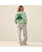 Sweatshirt en coton Amsterdam club vert