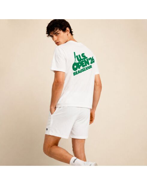 T-Shirt en coton US Open Beausejour blanc