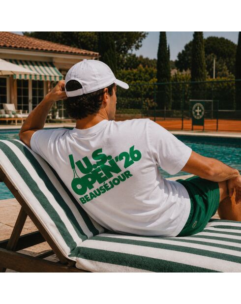 T-Shirt en coton US Open Beausejour blanc