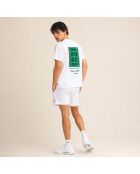 T-Shirt en coton Tennis society blanc