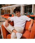 T-Shirt en coton Tennis society blanc