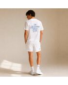 T-Shirt en coton The beausejour tennis club blanc