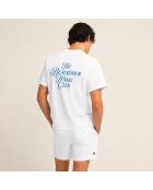 T-Shirt en coton The beausejour tennis club blanc