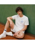 T-Shirt en coton The beausejour tennis club blanc