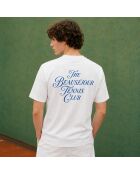 T-Shirt en coton The beausejour tennis club blanc