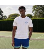 T-Shirt en coton The beausejour tennis club blanc