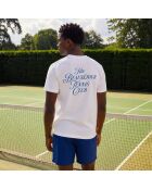 T-Shirt en coton The beausejour tennis club blanc