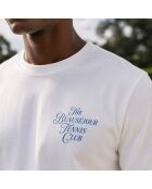 T-Shirt en coton The beausejour tennis club blanc