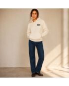 Hoodie basique Beauséjour crème