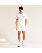 T-Shirt en coton chase the sun blanc