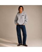 Hoodie basique Beauséjour gris