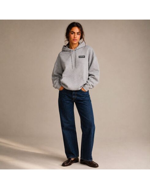 Hoodie basique Beauséjour gris