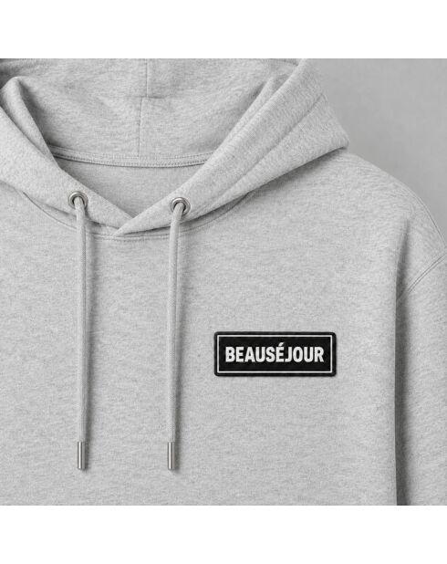 Hoodie basique Beauséjour gris