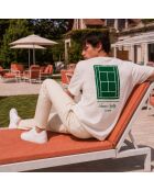T-Shirt en coton Tennis society blanc