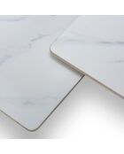 Table basse Scalea blanc - 80 x 80 x 43 cm