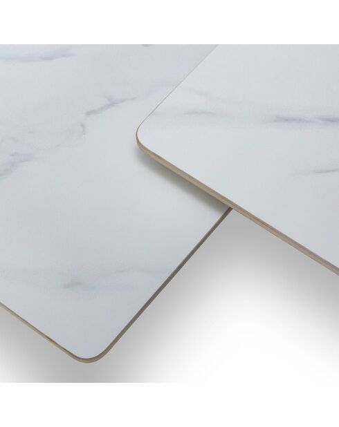 Table basse Scalea blanc - 80 x 80 x 43 cm