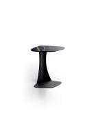 Table basse en céramique Alessandria portoro/marbre noir - 45 x 45 x 53 cm