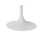 Table de salle à manger fixe en céramique Firenze 120 marbre blanc - 100 x 100 x 76 cm