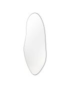 Miroir mural pleine longueur en verre Sarnico argent - 55 x 2 x 150 cm