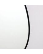 Miroir mural pleine longueur en verre Sarnico argent - 55 x 2 x 150 cm