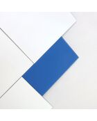 Miroir mural en verre Arco argent/multicolore - 75 x 1,5 x 80 cm
