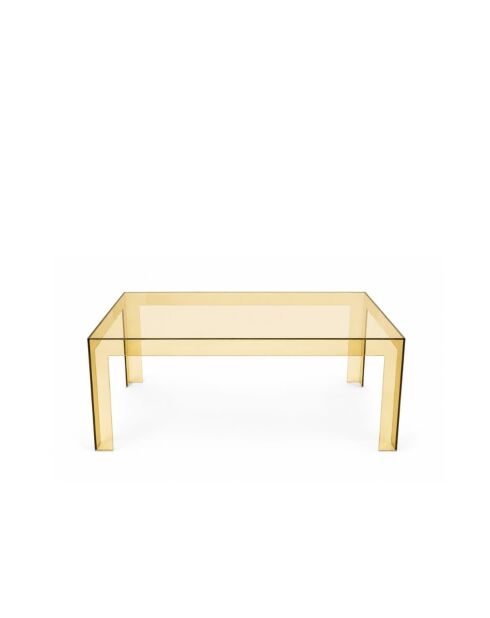 Table basse d'intérieur et d'extérieur ambre - 100 x 60 x 40 cm
