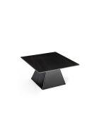Table basse Scalea noir - 80 x 80 x 43 cm