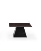 Table basse Scalea noir - 80 x 80 x 43 cm