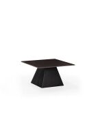 Table basse Scalea noir - 80 x 80 x 43 cm