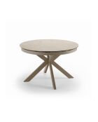 Table en céramique Savona sable - 120 - 160 cm