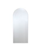 Miroir mural en verre Bardolino argent - 60 x 2 x 140 cm