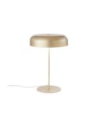 Lampe de table en métal Manduria doré - 20 x 20 x 45 cm