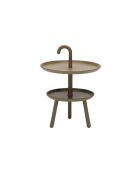 Table basse d'extérieur Palmanova vert militore - 41 x ,41 x 55 cm