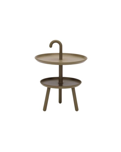 Table basse d'extérieur Palmanova vert militore - 41 x ,41 x 55 cm