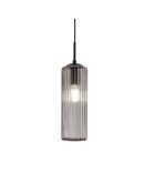 Suspension en verre Vieste gris - 10 x 202 cm