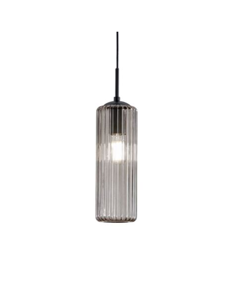 Suspension en verre Vieste gris - 10 x 202 cm